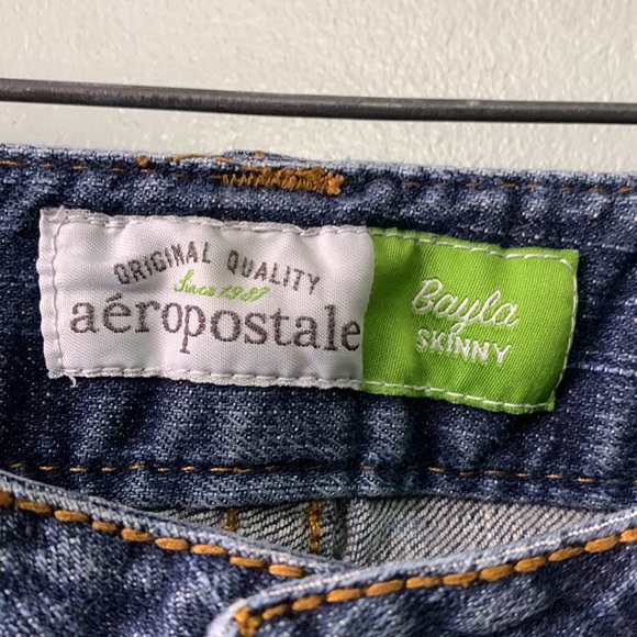 Y2K Low Rise Aéropostale Skinny Jeans - Picture 5 of 13